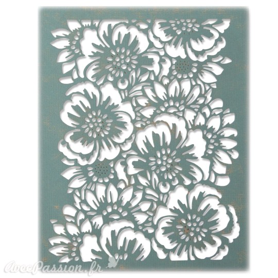 Dies Sizzix de découpe Tim Holtz Thinlits set bouquet