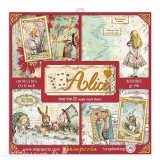 Papier scrapbooking Alice Stamperia 22f simple face 30x30 assortiment