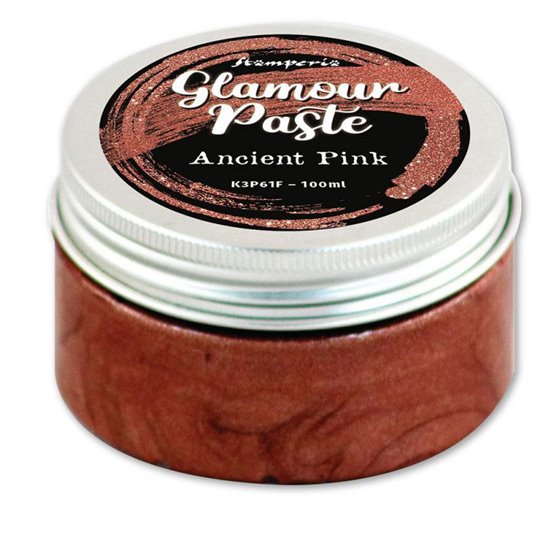 Pâte de texture colorée Glamour Paste Stamperia vieux rose