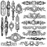 Tampons IOD Clear Stamps Backplates 18pièces