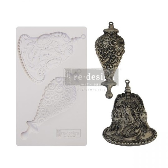 Moule ReDesign en silicone flexible Silver Bells