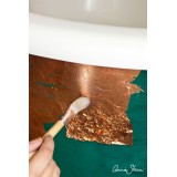 Carnets de feuilles de métal Transfert Laiton pour grandes surfaces