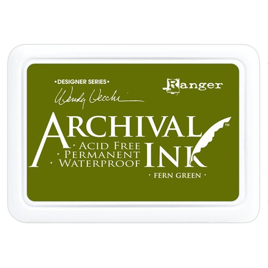 Tampon encreur Archival Ink Ranger fern green