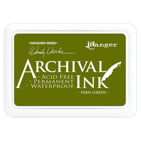 Tampon encreur Archival Ink Ranger fern green