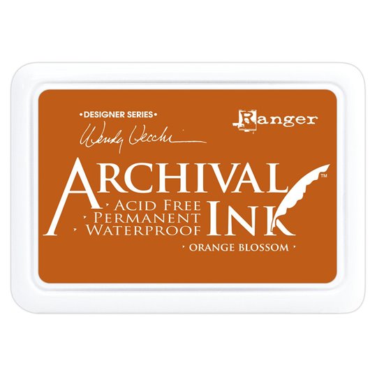 Tampon encreur Archival Ink Ranger Orange blossom