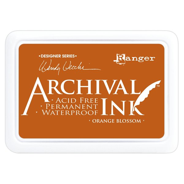 Tampon encreur Archival Ink Ranger Orange blossom