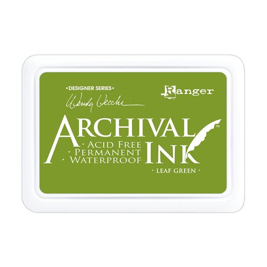 Tampon encreur Archival Ink Ranger Leaf green