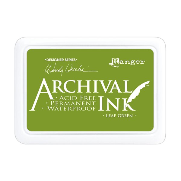 Tampon encreur Archival Ink Ranger Leaf green