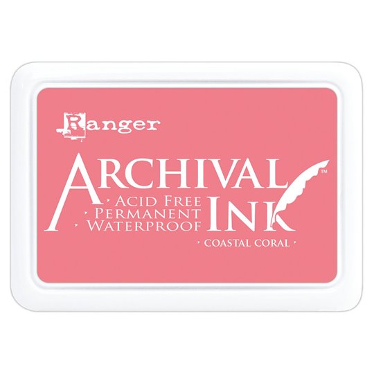 Tampon encreur Archival Ink Ranger Coastal coral