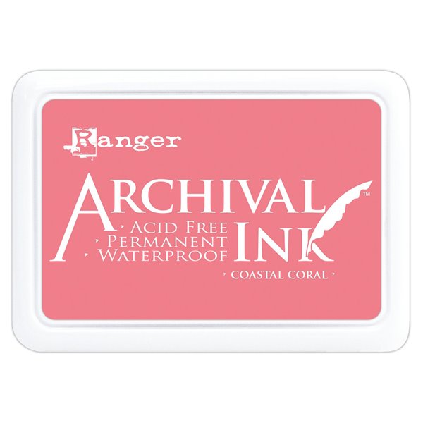 Tampon encreur Archival Ink Ranger Coastal coral