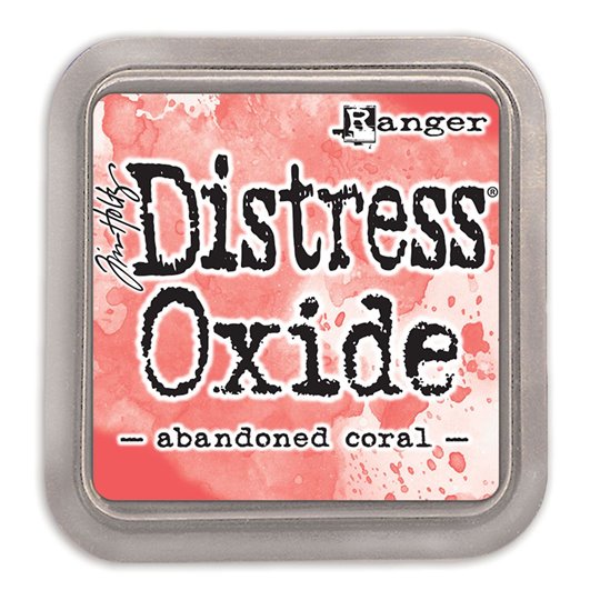Encre distress Oxide Ranger Tim Holtz Amandoned coral