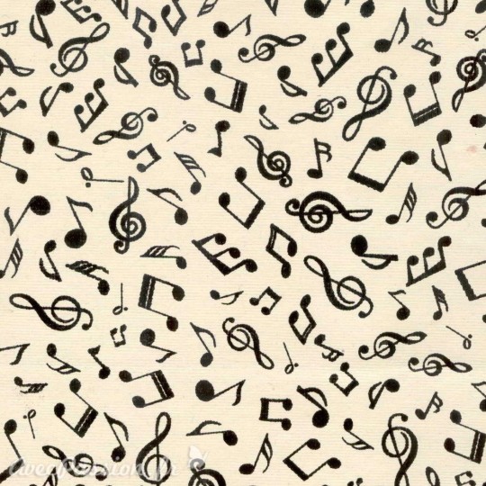 Papier fantaisie musique amadeus blanc ivoire Papier fantaisie musique amadeus blanc ivoire