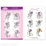 Tampons Pergamano Marina Fedotova clear stamps x6 Whimsy