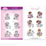 Tampons Pergamano Marina Fedotova clear stamps x6 Flower