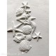 Moule décoratif IOD Iron Orchid Designs en silicone Sea Shells