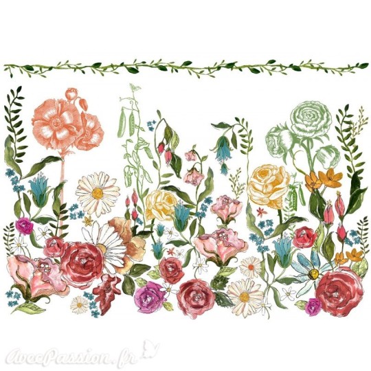Transfert pelliculable IOD Iron Orchid Designs Wander 61x84cm Transfert pelliculable IOD Iron Orchid Designs Wander 61x84cm
