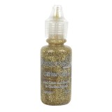 Glitter glue colle pailletée or antique 40ml