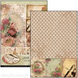 Papier scrapbooking A4 assortiment Ciao Bella the muse 9fe