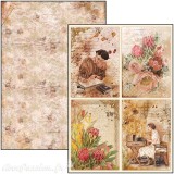 Papier scrapbooking A4 assortiment Ciao Bella the muse 9fe