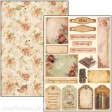 Papier scrapbooking A4 assortiment Ciao Bella the muse 9fe