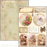 Papier scrapbooking A4 assortiment Ciao Bella the muse 9fe