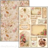 Papier scrapbooking A4 assortiment Ciao Bella the muse 9fe