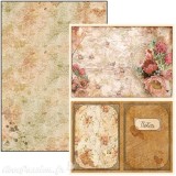 Papier scrapbooking A4 assortiment Ciao Bella the muse 9fe