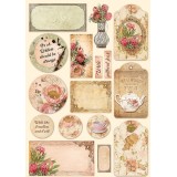 Papier scrapbooking A4 assortiment Ciao Bella the muse 9fe