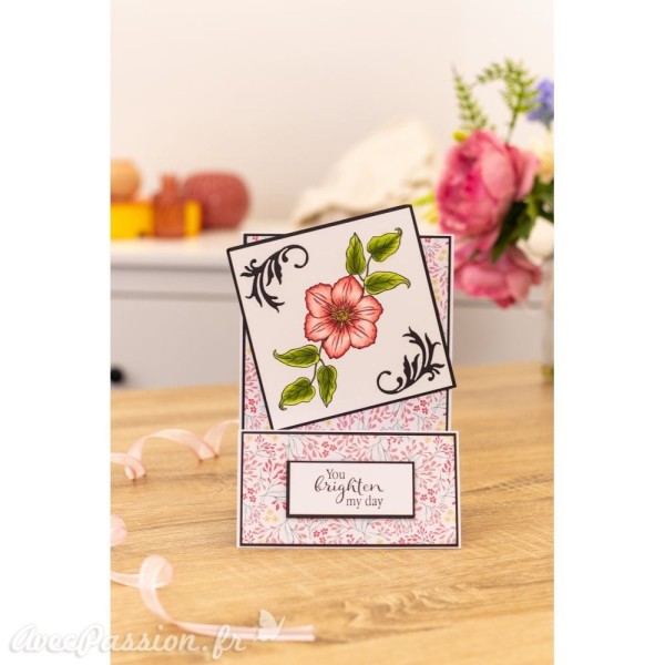 Tampon clear stamps Crafter's Companion Brighten My Day