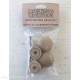 Boutons de meubles en bois 3,8 cm x4 grand