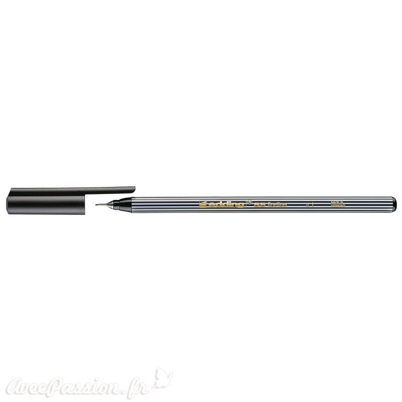 Feutre noir Edding 0.3mm micron extra fine 