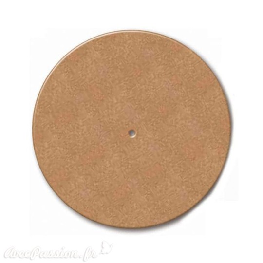 Horloge ronde à décorer en médium mdf 21.5cm Horloge ronde à décorer en médium mdf 21.5cm
