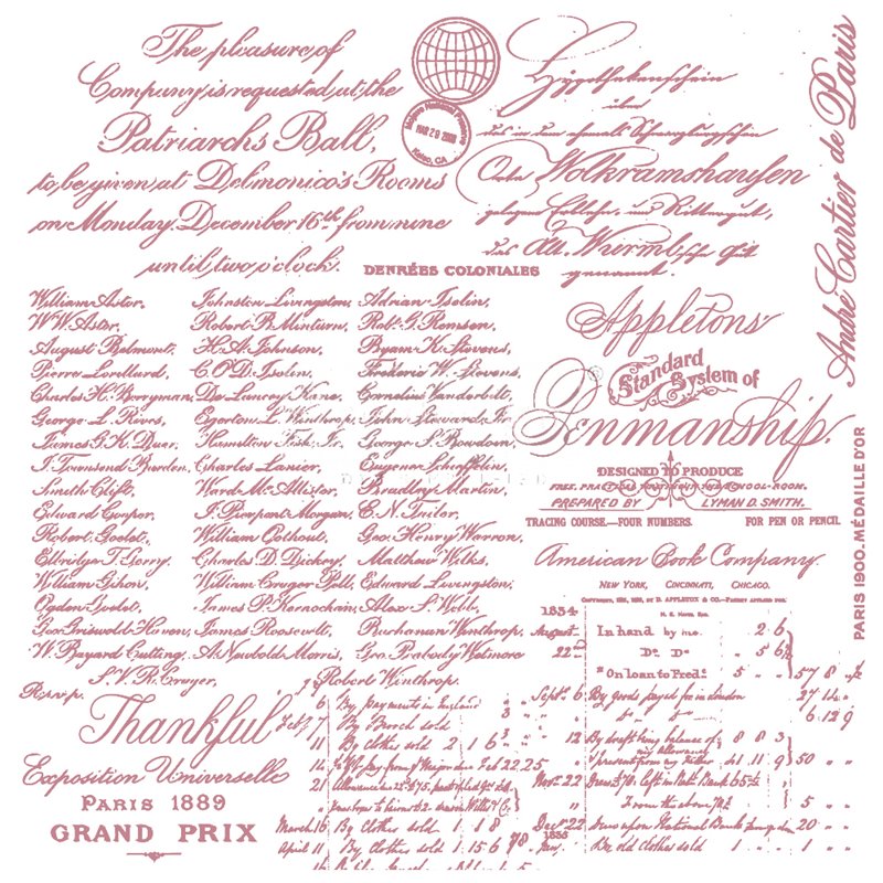 Tampons Redesign Clear Stamps HANDWRITTEN NOTE