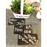 Tampons Redesign Clear Stamps ALPHA 