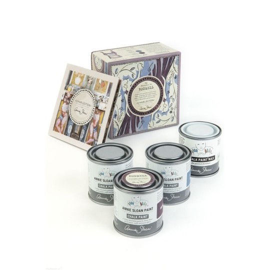 Peinture Annie Sloan kit 3 pots 120ml Rodmell + 1cire