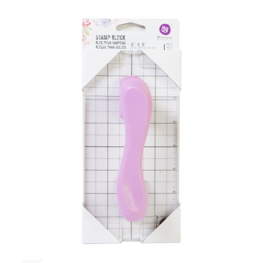 Bloc acrylique Redesign pour tampons 10x20cm