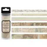 Masking tape Tim Holtz Elémentaire 6 rouleaux 5.49m idea-ology