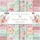 Papier scrapbooking Paper Boutique Tranquil gardens 20x20cm Embellishments pad