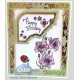Tampon clear stamps The Card Hut Floral Splash