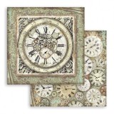 Papier scrapbooking assortiment Stamperia Lady Vagabond 10f recto verso 30x30