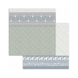 Papier scrapbooking assortiment Stamperia Secrets of India 10f recto verso 30x30