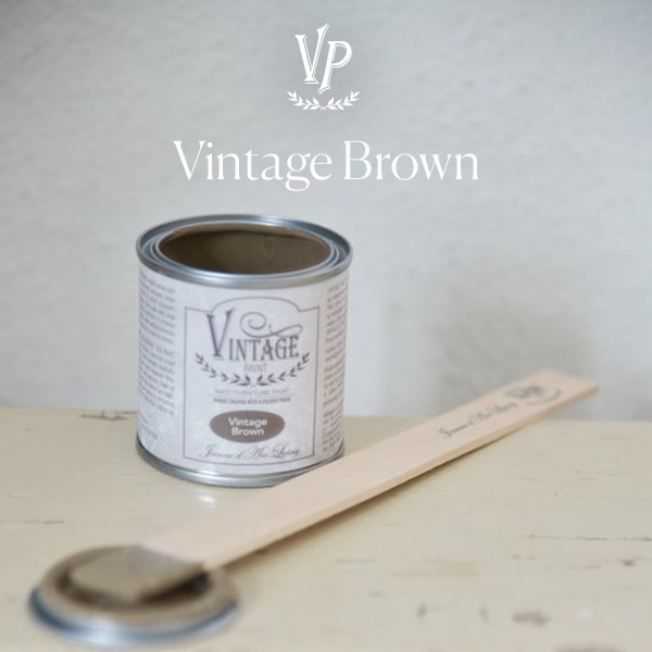 Peinture à la craie Vintage Paint Vintage Brown 100ml