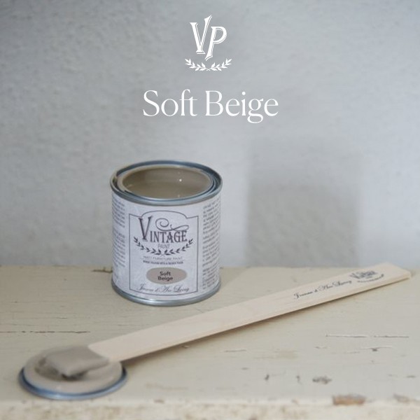 Peinture à la craie Vintage Paint Soft Beige 100ml