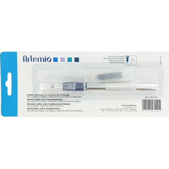 Scalpel circulaire et 2 lames coluzzle scrapbooking Scalpel circulaire et 2 lames coluzzle scrapbooking