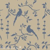 Pochoir décoratif Annie Sloan Chinoiserie Birds Stencil A3 Design