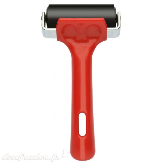 Rouleau encreur Brayer 6.5cm caoutchouc Rouleau encreur Brayer 6.5cm caoutchouc