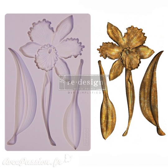 Moule ReDesign en silicone flexible Wildflower