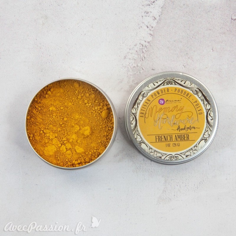 Pigments en poudre french amber Memory Hardware
