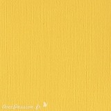 Papier scrapbooking Bazzill Canvas 30x30cm 1fe uni Classic Yellow
