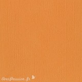Papier scrapbooking Bazzill Canvas 30x30cm 1fe uni Apricot
